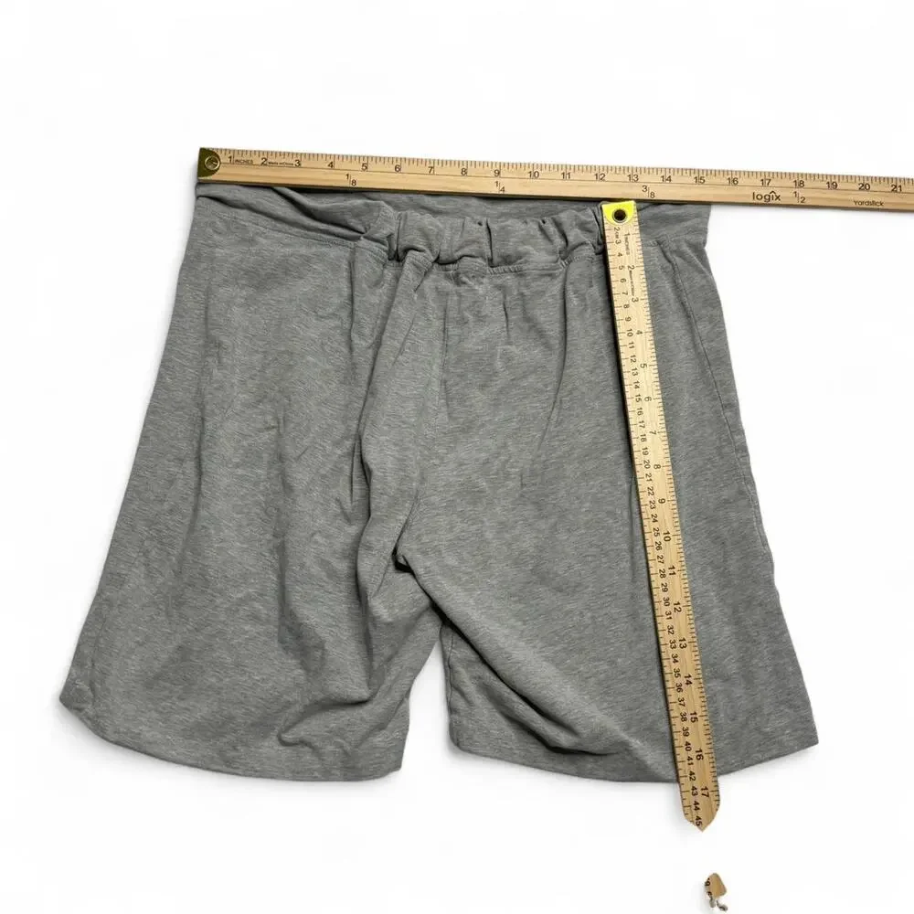 Polo Ralph Lauren Gray Sweat Shorts Small Drawstring Casual